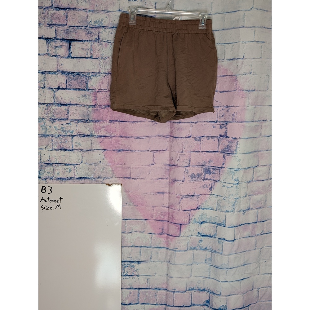 Womens Brown Jersey shorts